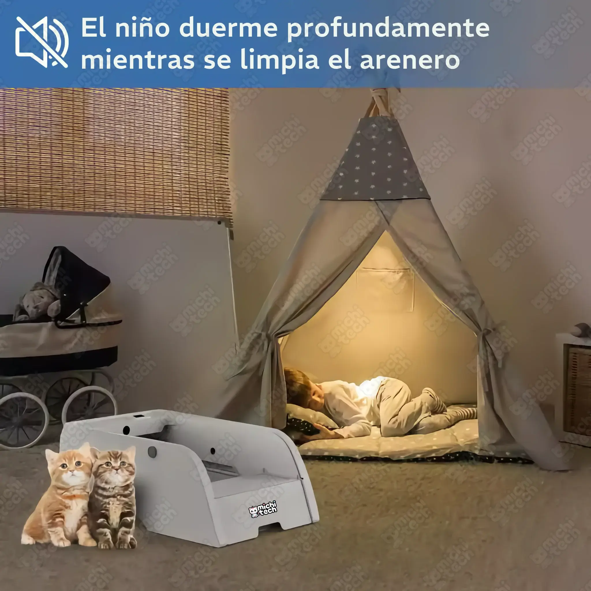 Arenero Automático MichiTech Clean Air para Gatos Arenero_Automatico_MichiTech_Clean_Air_Gatos.08 - 🚽 Arenero Automático MichiTech Clean Air para Gatos - Limpieza Inteligente