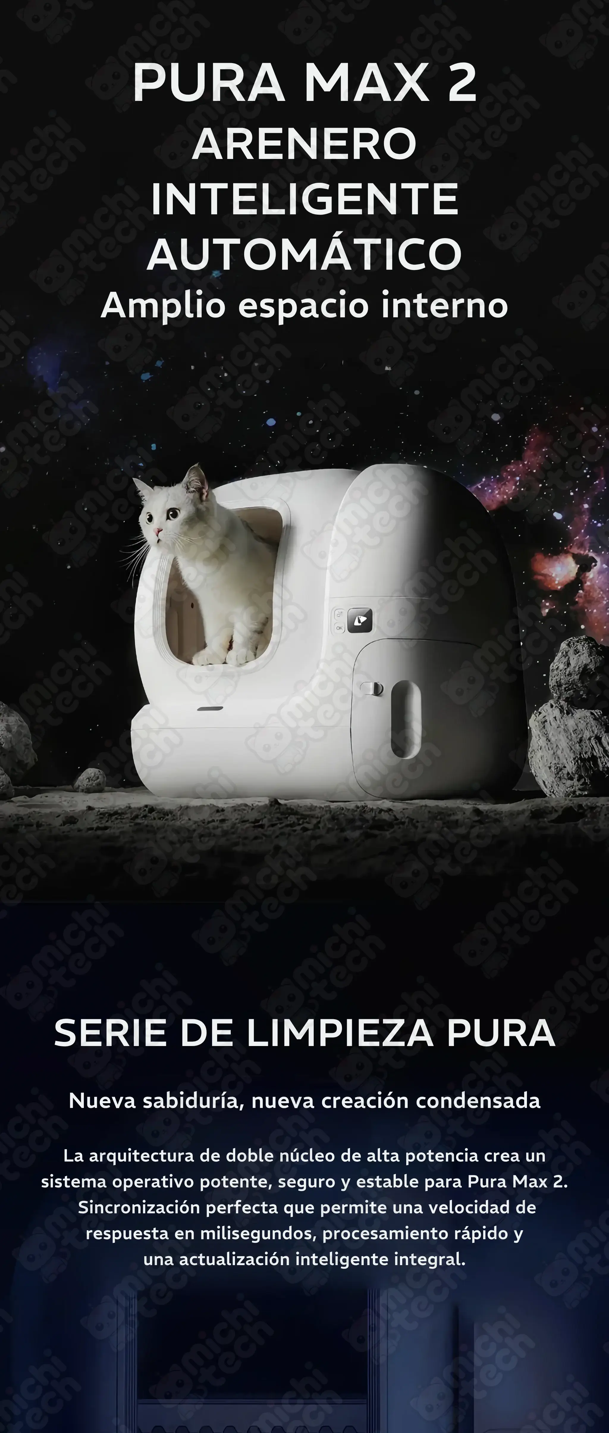 Arenero Automático PetKit Pura Max 2 para Gatos Arenero_Automatico_PetKit_Pura_Max_2_Gatos.02 - 🚽 Arenero Automático PetKit Pura Max 2 con App y Desodorizador