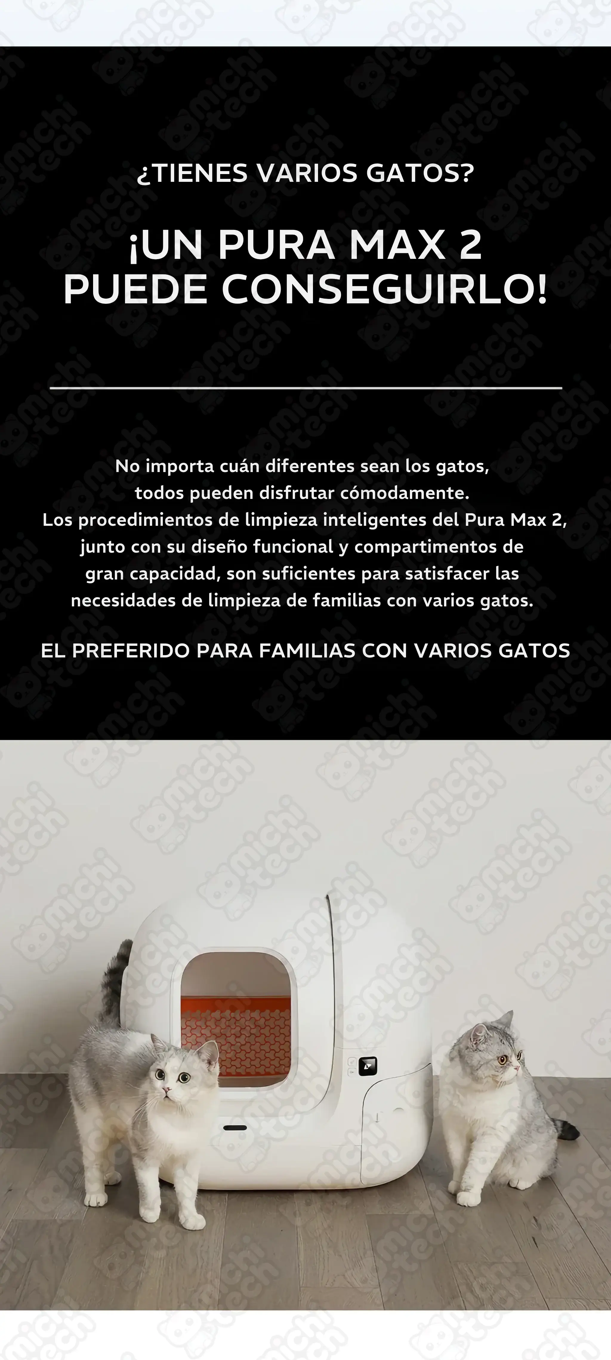 Arenero Automático PetKit Pura Max 2 para Gatos Arenero_Automatico_PetKit_Pura_Max_2_Gatos.04 - 🚽 Arenero Automático PetKit Pura Max 2 con App y Desodorizador