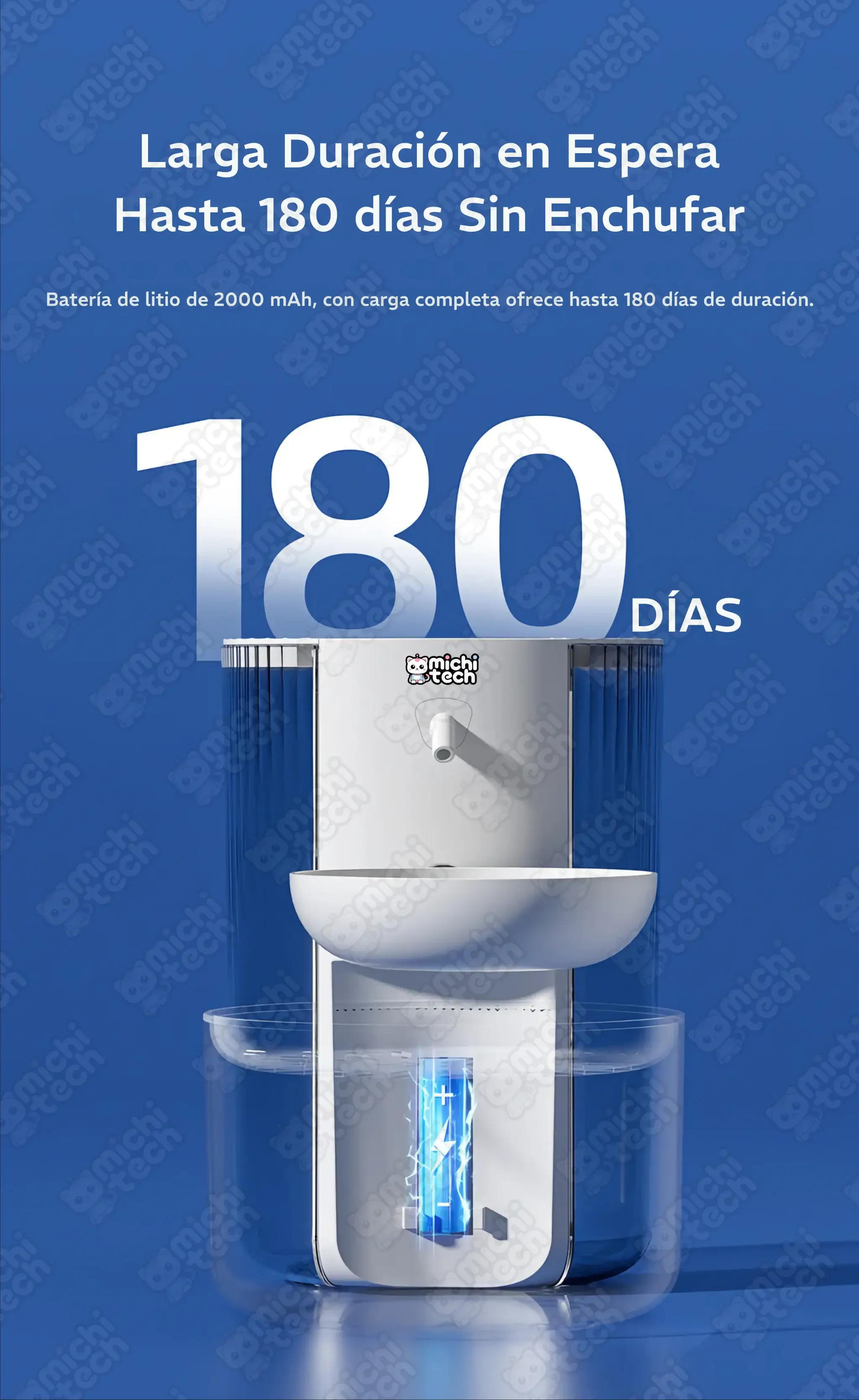 Bebedero Automático 3L MichiTech para Gatos Bebedero_Automatico_3L_MichiTech_Gatos.09 - 🥣 Bebedero Automático MichiTech 3L para Gatos sin Cables