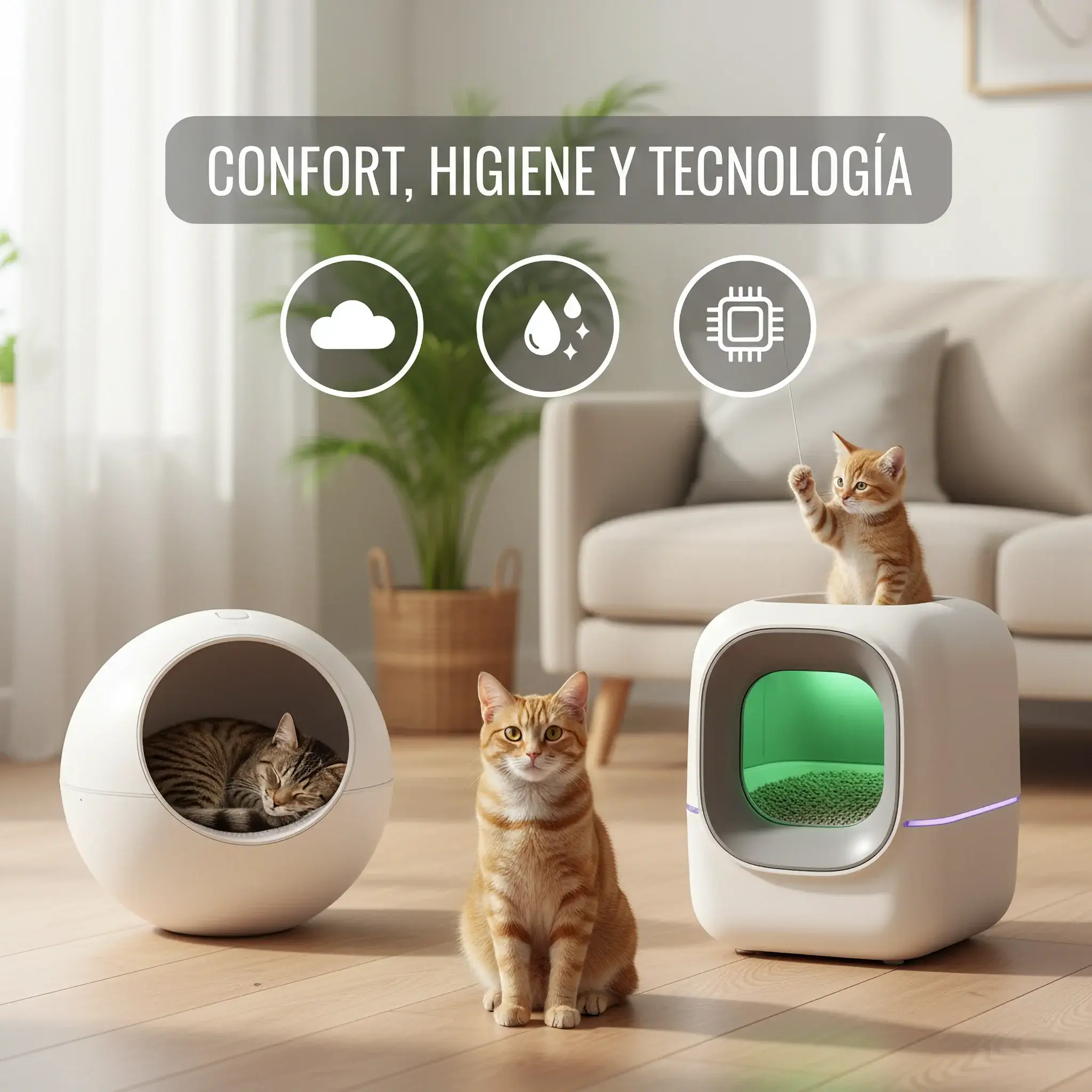 Cómo elegir el mejor arenero automático para tu gato: claves y comparativas Blog_Como_elegir_el_mejor_arenero_automatico_para_tu_gato.04 - Cómo elegir el mejor arenero automático para tu gato: claves y comparativas | MichiTech