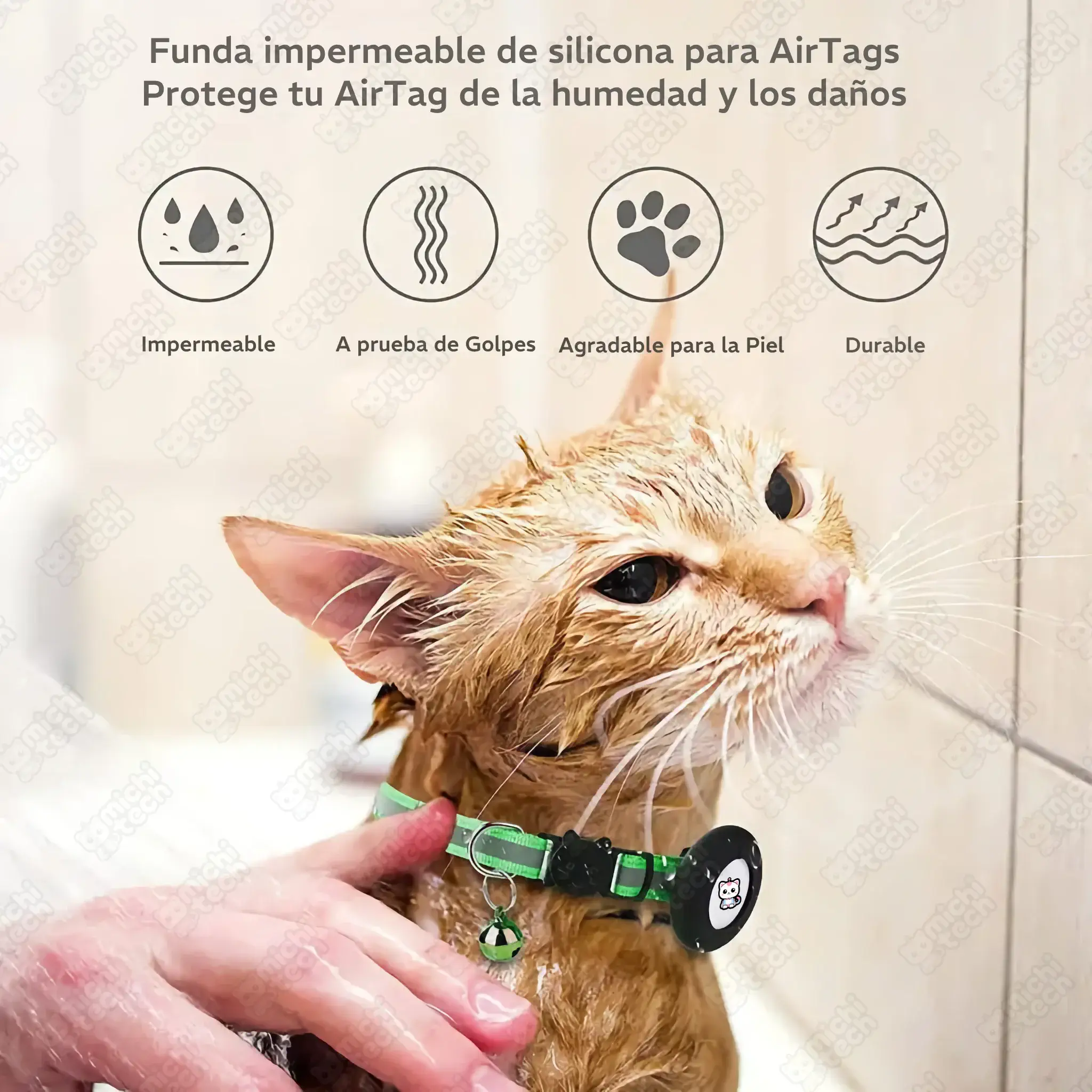 Collar Localizador GPS MichiTech para Gatos Collar_Localizador_GPS_MichiTech_Gatos.13 - 🎾 Pelota Saltarina Interactiva MichiTech para Gatos - Con 3 Modos