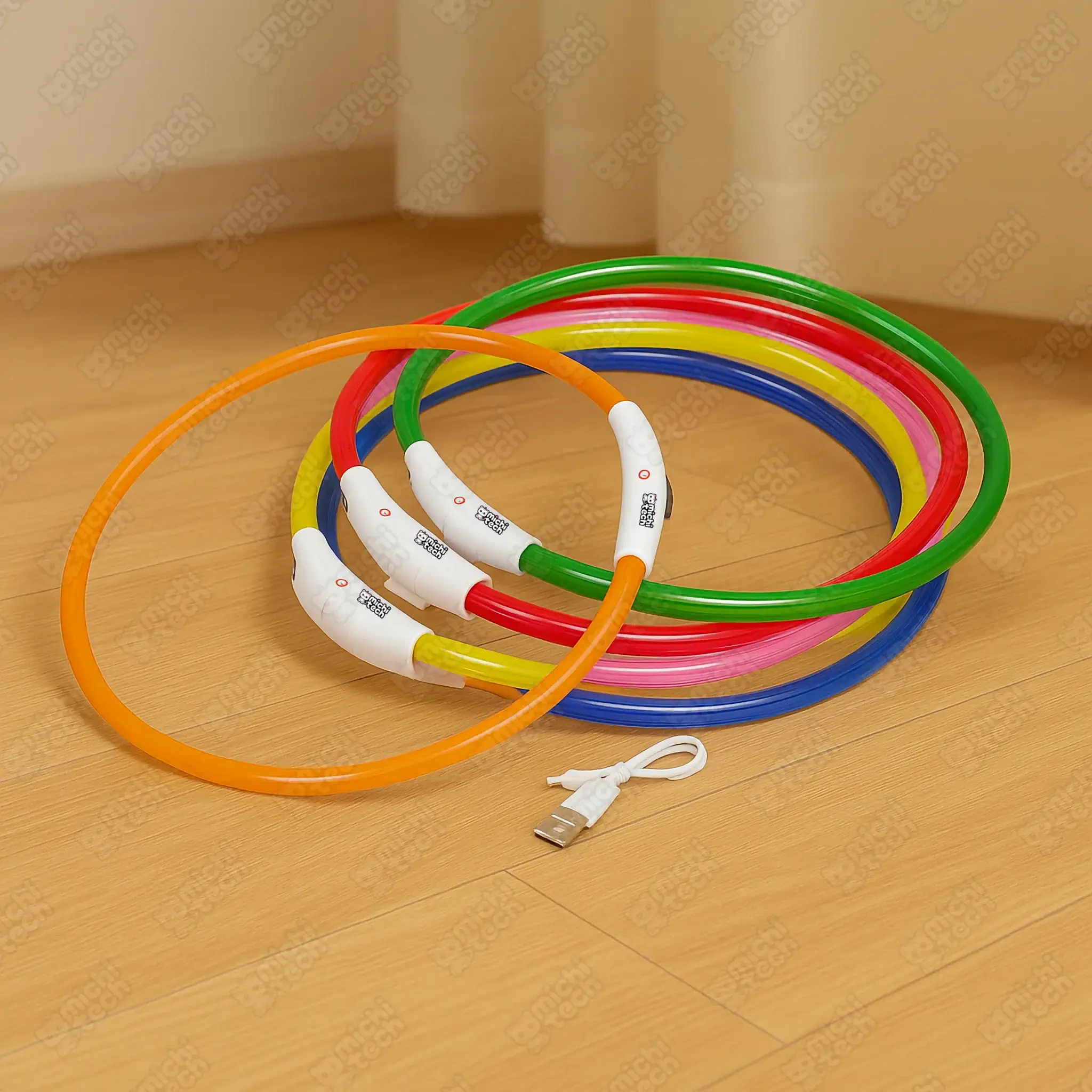 Collar_Luminoso_MichiTech_Gatos.01 - 🎶 Juguete Pelota Peluche con Sonido MichiTech para Gatos
