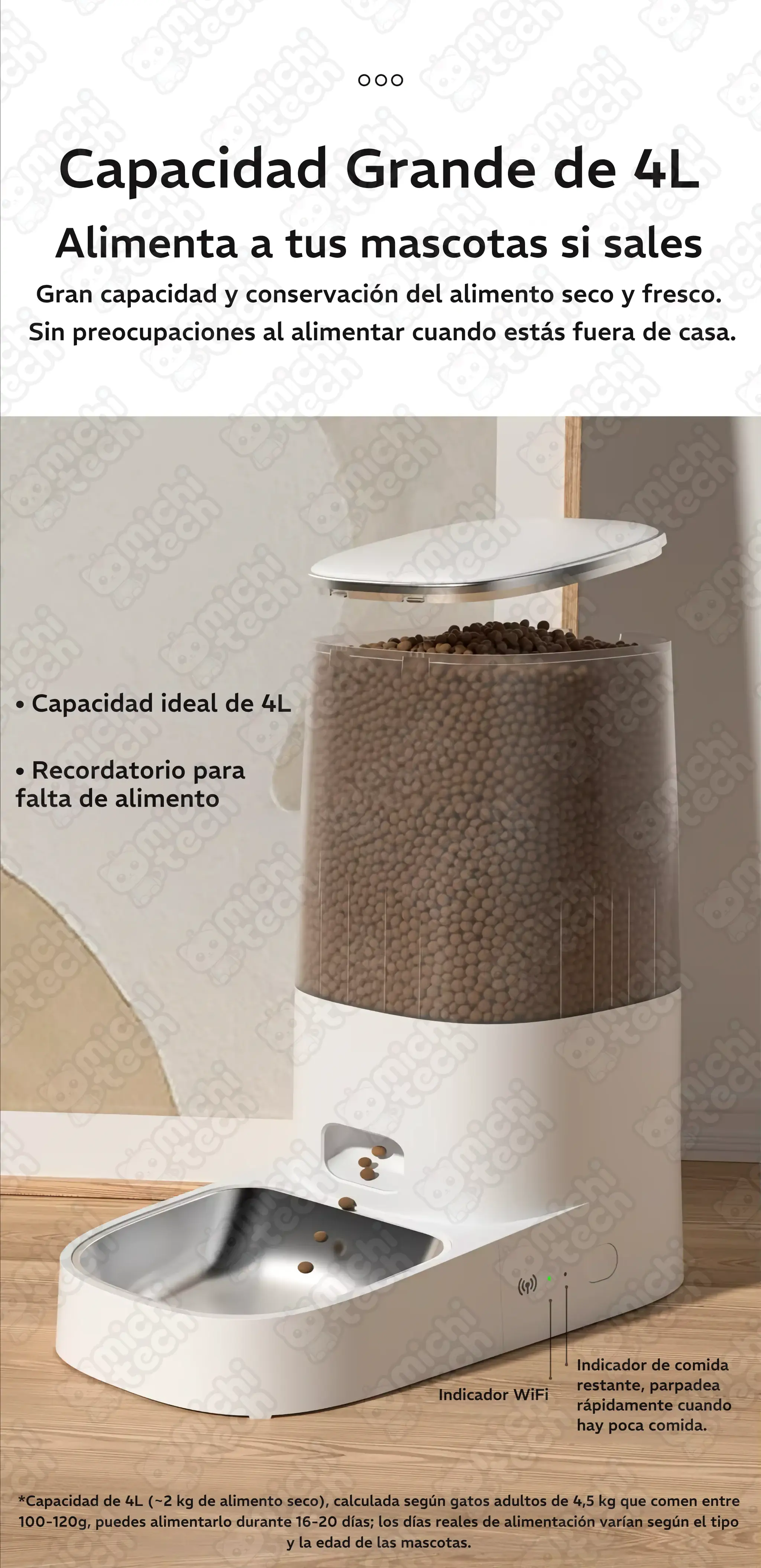 Comedero_Automatico_4L_MichiTech_Gatos.07 - 🥣 Comedero Automático MichiTech 4L con App y Cuenco Inoxidable