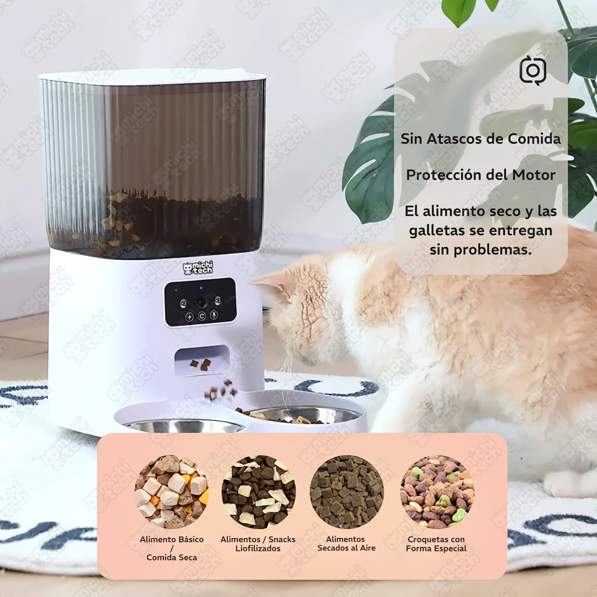 Comedero_Automatico_5L_MichiTech_Gatos.10 - 🥣 Comedero Automático MichiTech 5L con Cámara y Control por App