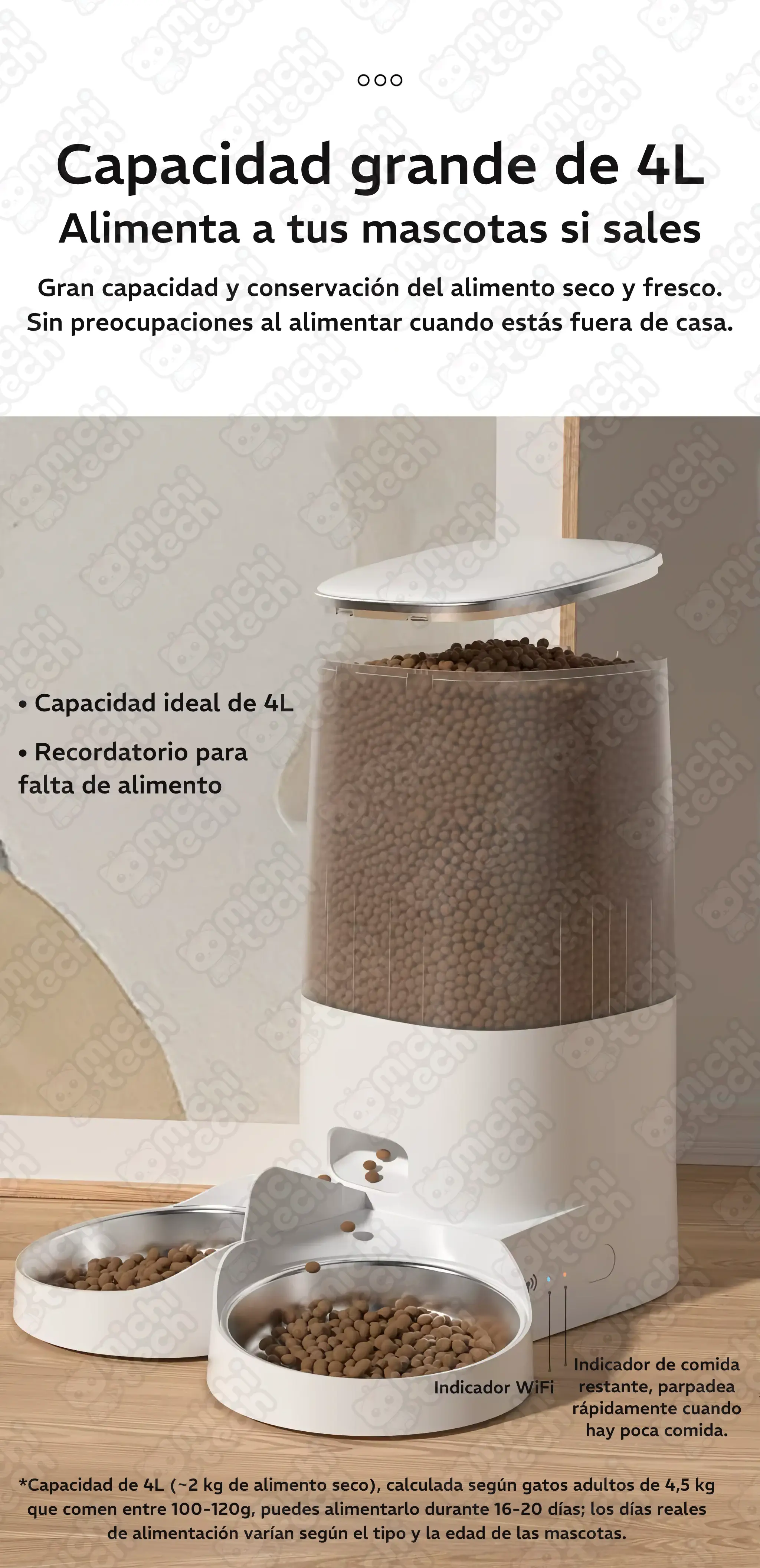 Comedero Automático Doble 4L MichiTech para Gatos Comedero_Automatico_Doble_4L_MichiTech_Gatos.07 - 🥣 Comedero Automático MichiTech 4L con App y Cuenco Inoxidable