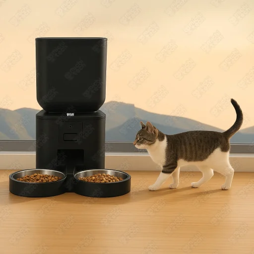 Comedero_Automatico_Doble_8L_MichiTech_Gatos.01 - 🥣 Comedero Automático Doble MichiTech 8L con Cámara Full HD y App