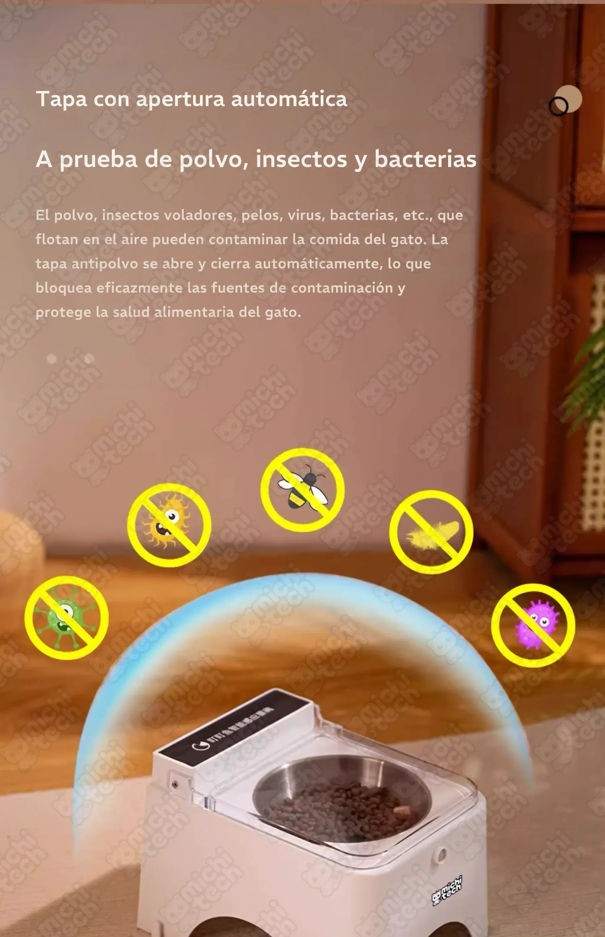Comedero con Sensor MichiTech para Gatos Comedero_Sensor_MichiTech_Gatos.05 - 🥣 Comedero Automático con Sensor MichiTech para Gatos