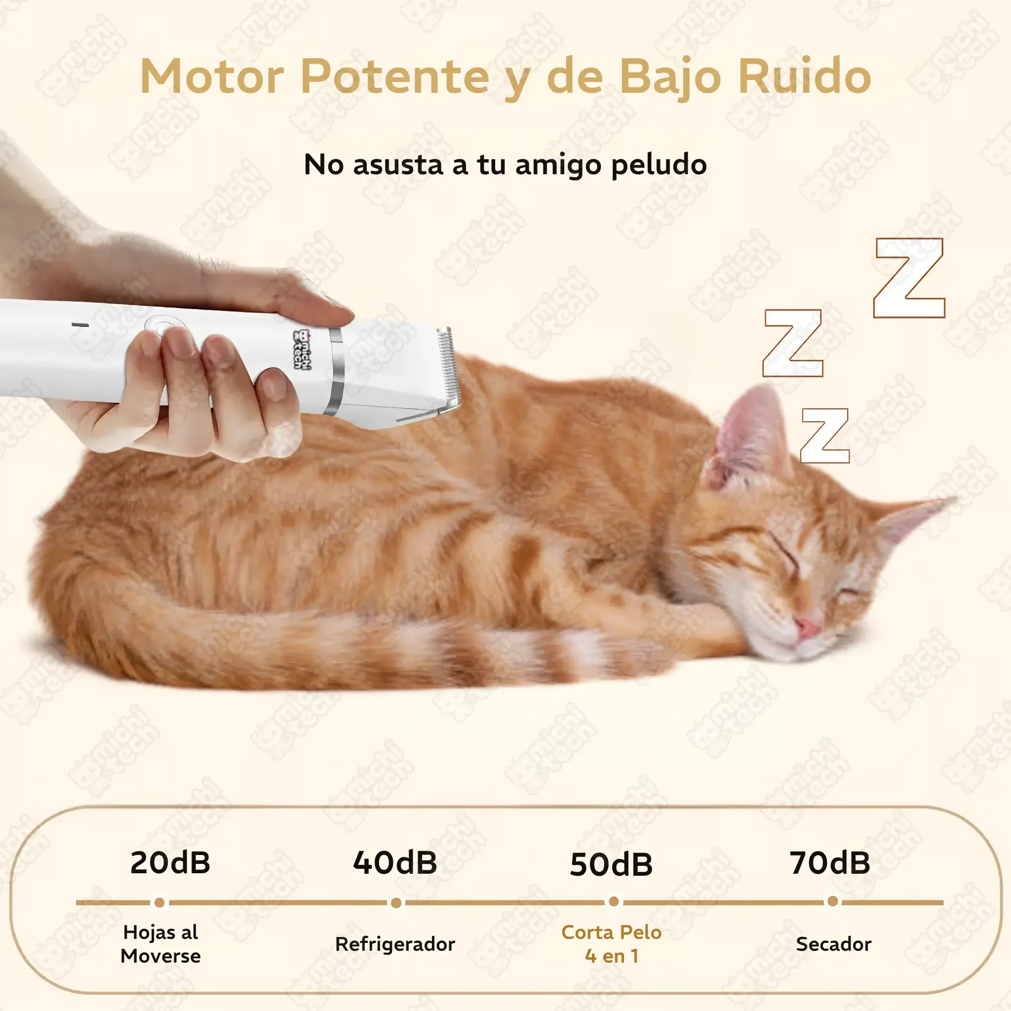 Corta Pelo 4 en 1 MichiTech para Gatos Corta_Pelo_4_1_MichiTech_Gatos.06 - 🧹 Aspiradora MichiTech para Gatos - Elimina Pelos con Succión Potente