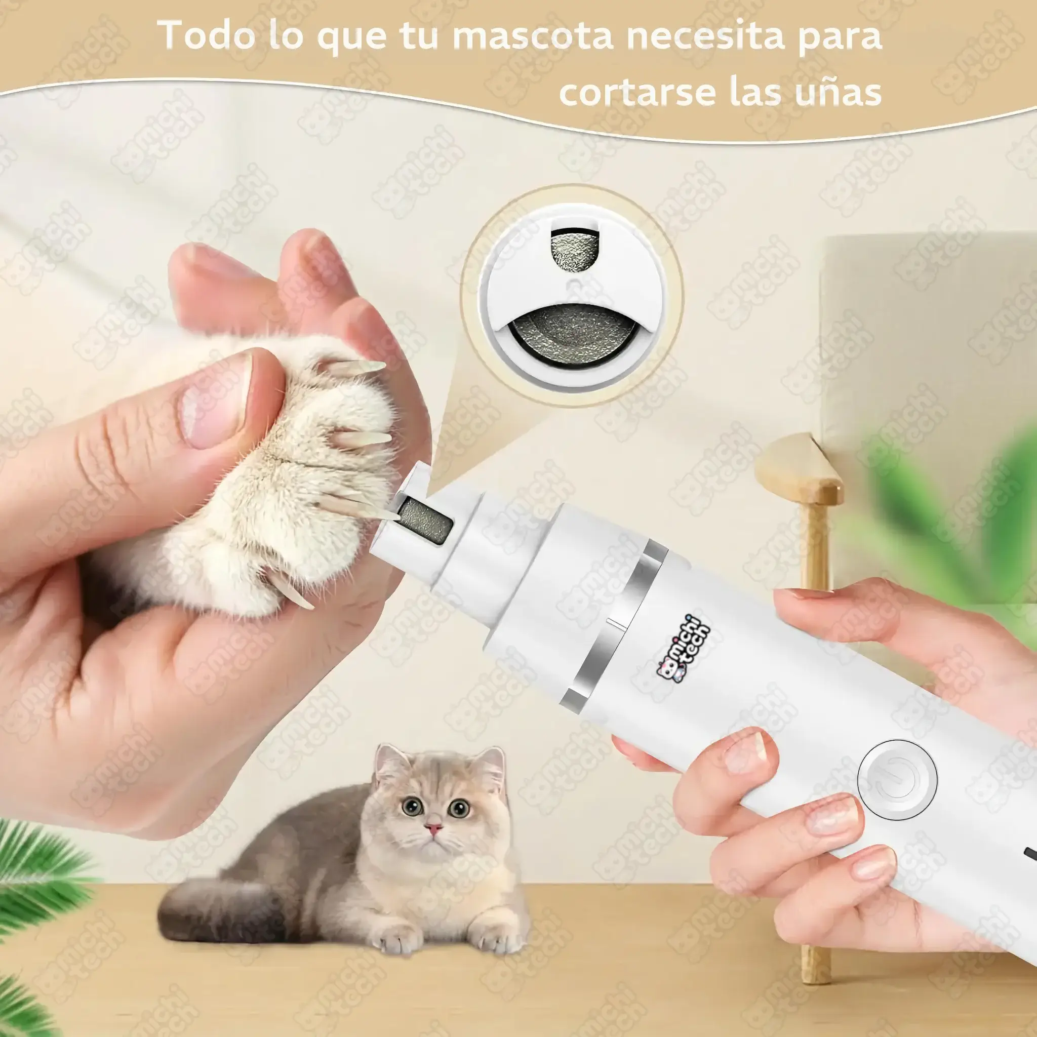 Corta Pelo 4 en 1 MichiTech para Gatos Corta_Pelo_4_1_MichiTech_Gatos.07 - 🧹 Aspiradora MichiTech para Gatos - Elimina Pelos con Succión Potente