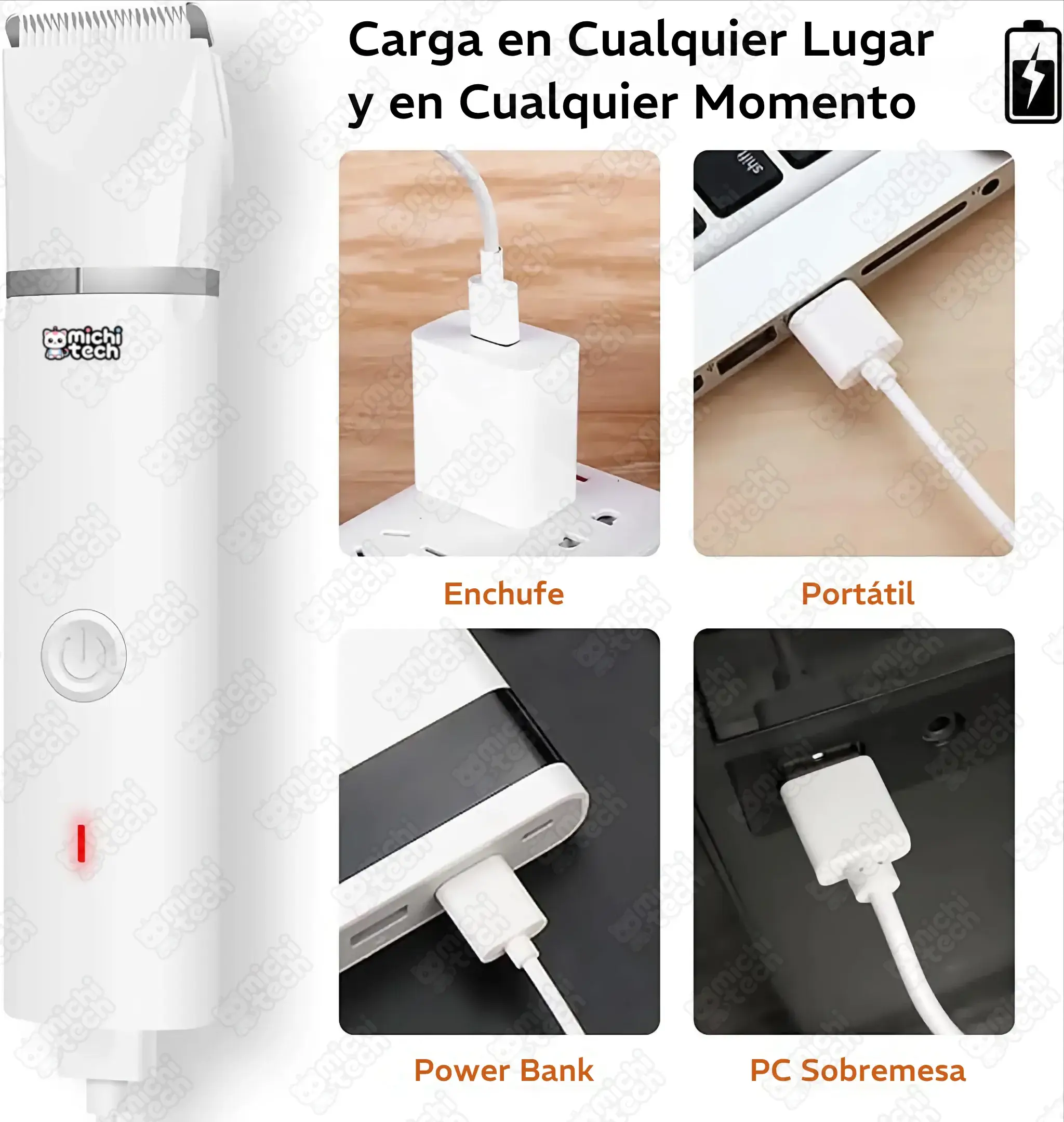 Corta Pelo 4 en 1 MichiTech para Gatos Corta_Pelo_4_1_MichiTech_Gatos.09 - 🧹 Aspiradora MichiTech para Gatos - Elimina Pelos con Succión Potente
