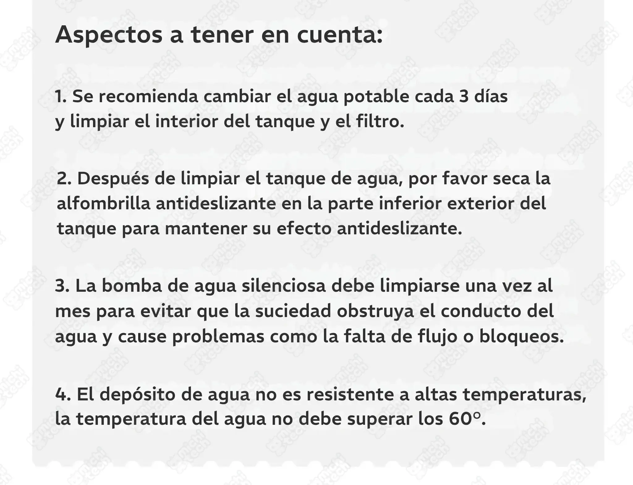 Fuente 3L MichiTech para Gatos Fuente_3L_MichiTech_Gatos.16 - 🥣 Fuente de Agua 3L MichiTech para Gatos - Silenciosa y Filtrada