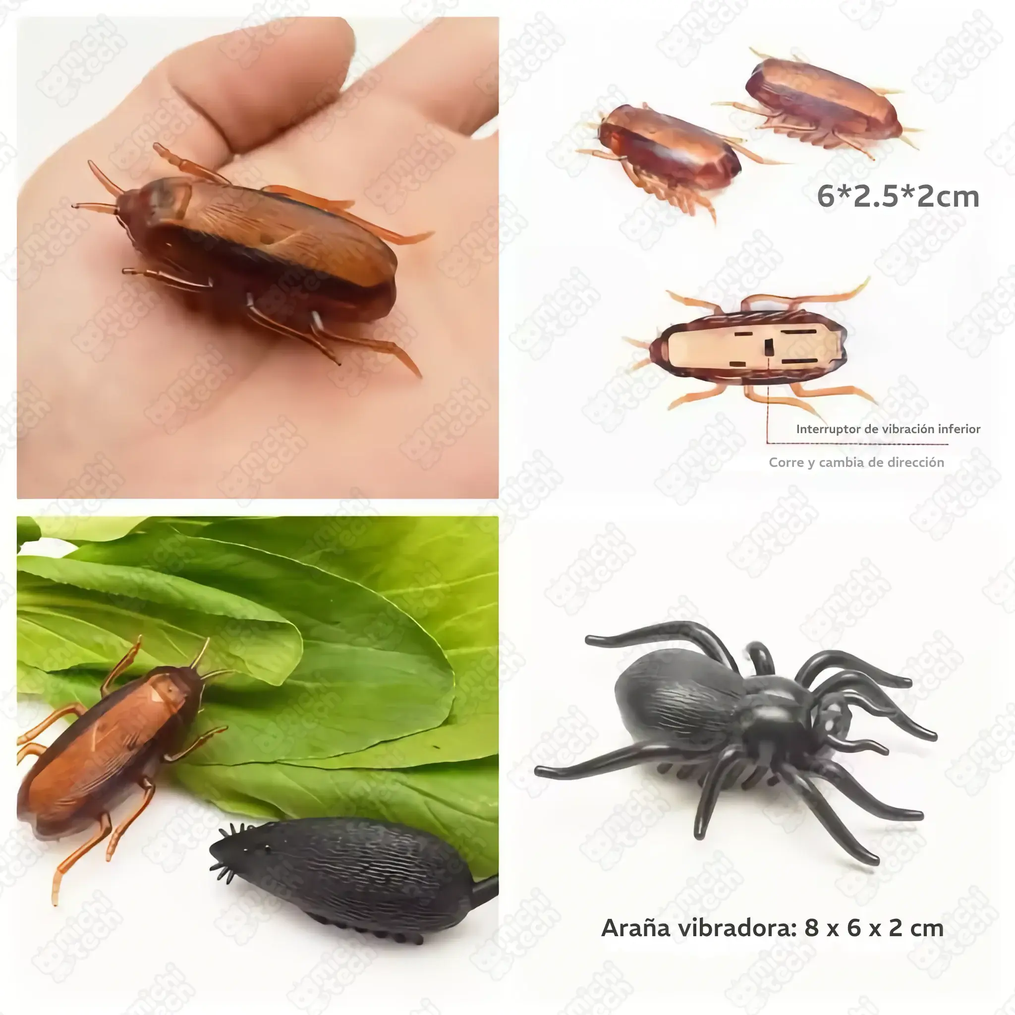 Juguete_Bicho_Interactivo_MichiTech_Gatos.09 - 🐞 Juguete Bicho Interactivo MichiTech para Gatos - Movimiento Automático