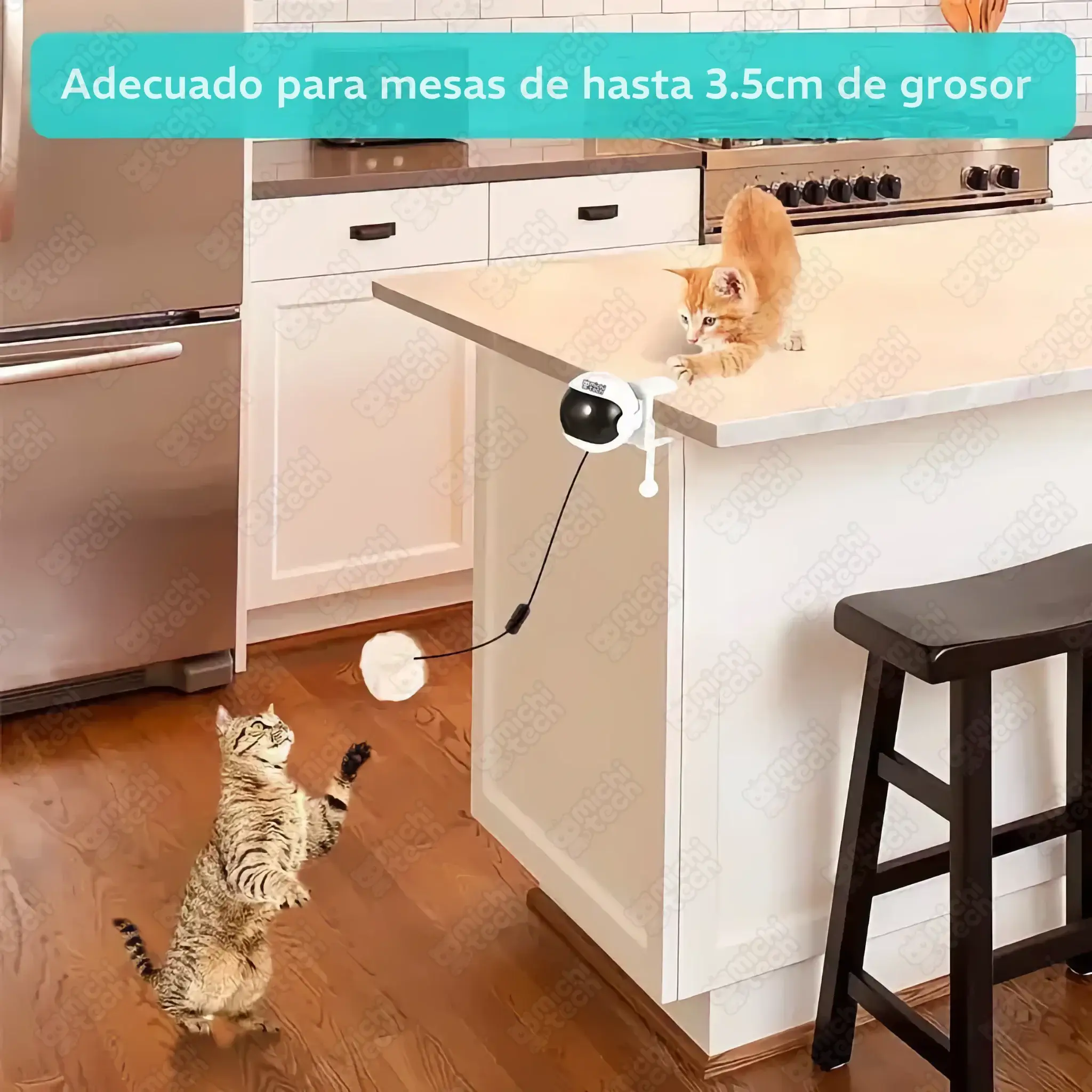 Juguete_Bola_Interactiva_MichiTech_Gatos.05 - 🎾 Juguete Bola Interactiva MichiTech para Gatos - Diversión asegurada