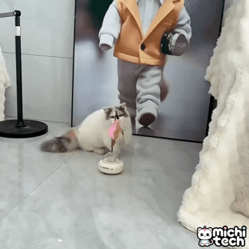 Juguete_Interactivo_Laser_Movimiento_MichiTech_Gatos - 🎯 Juguete Interactivo con Láser y Movimiento MichiTech para Gatos