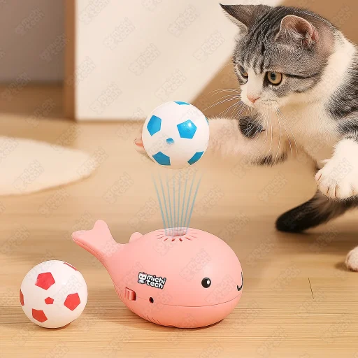 Juguete_Lanzador_Pelota_MichiTech_Gatos.01 - 🐳 Juguete Lanzador de Pelota MichiTech para Gatos