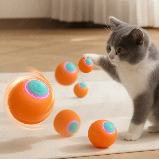Juguete_Pelota_Saltarina_Interactiva_MichiTech_Gatos.01 - 🎾 Pelota Saltarina Interactiva MichiTech para Gatos - Con 3 Modos
