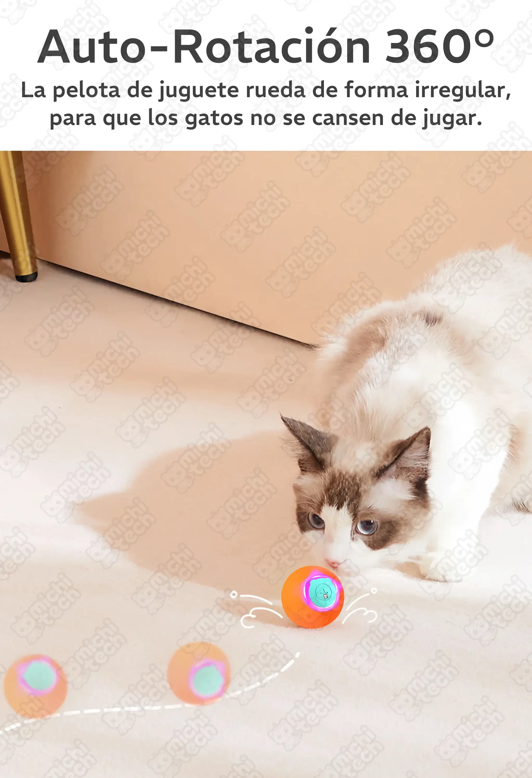 Juguete Pelota Saltarina Interactiva MichiTech para Gatos Juguete_Pelota_Saltarina_Interactiva_MichiTech_Gatos.09 - 🎾 Pelota Saltarina Interactiva MichiTech para Gatos - Con 3 Modos