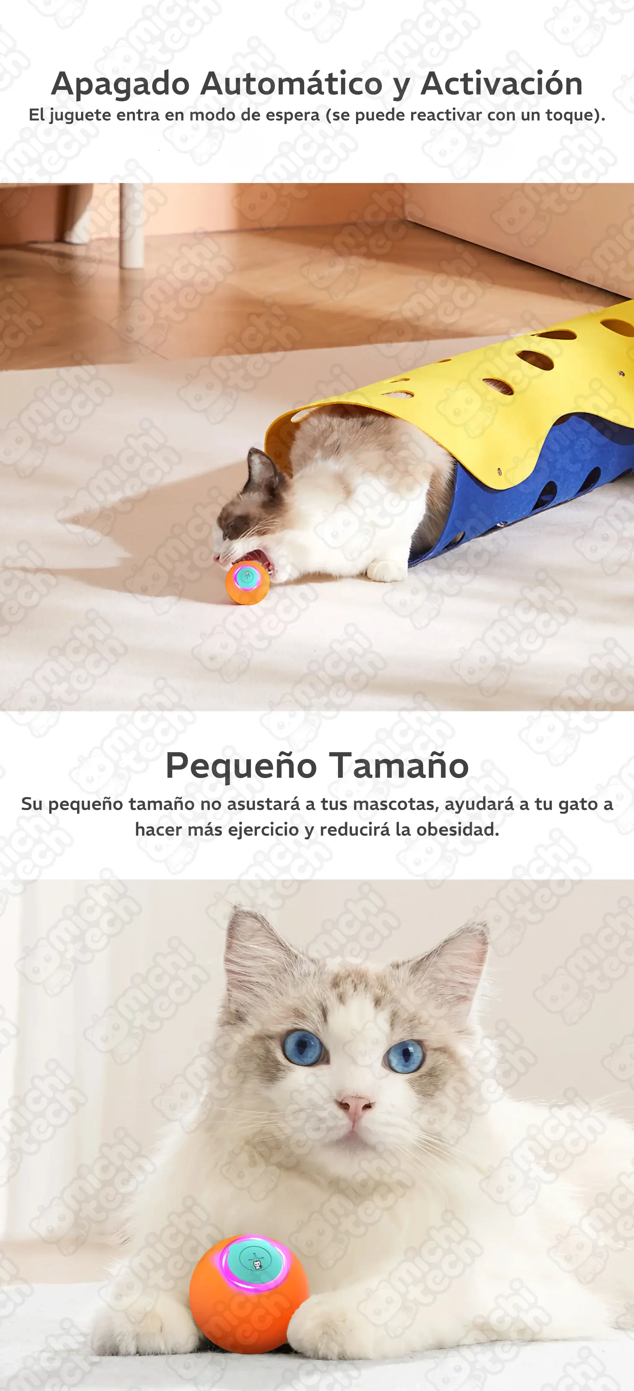 Juguete Pelota Saltarina Interactiva MichiTech para Gatos Juguete_Pelota_Saltarina_Interactiva_MichiTech_Gatos.13 - 🎾 Pelota Saltarina Interactiva MichiTech para Gatos - Con 3 Modos