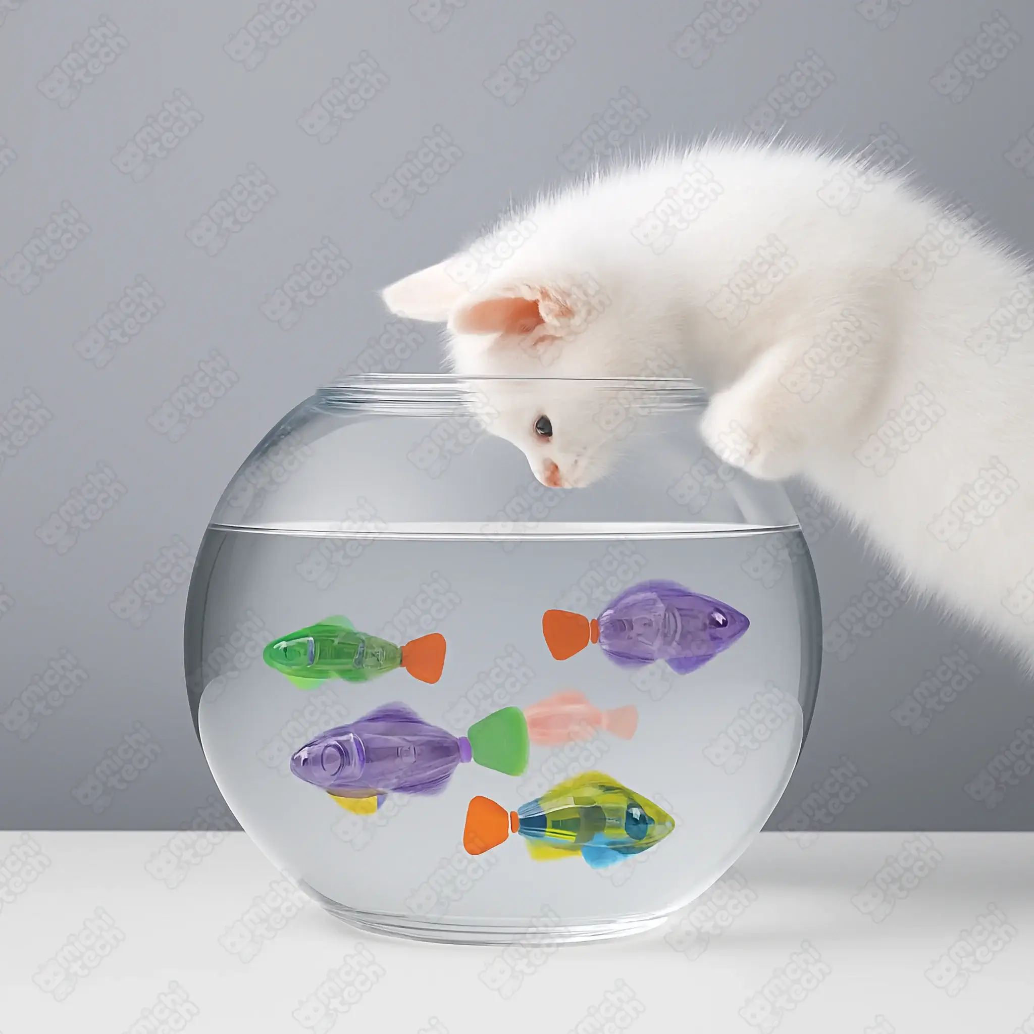 Juguete_Pez_Acuatico_MichiTech_Gatos.01 - 🐟 Juguete Pez Acuático MichiTech para Gatos - Nada con LED