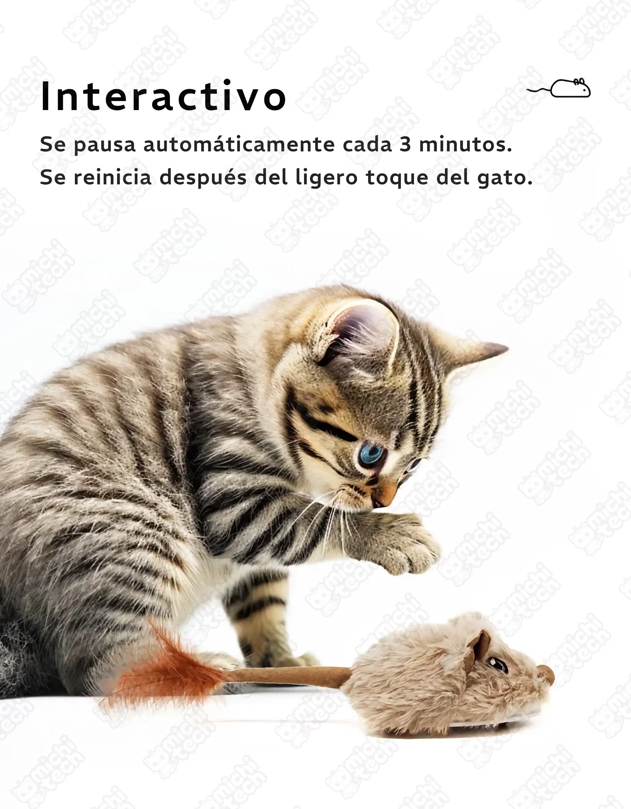 Juguete Ratón Interactivo MichiTech para Gatos Juguete_Raton_Interactivo_MichiTech_Gatos.13 - 🐭 Juguete Ratón Interactivo MichiTech para Gatos - Movimiento 360º