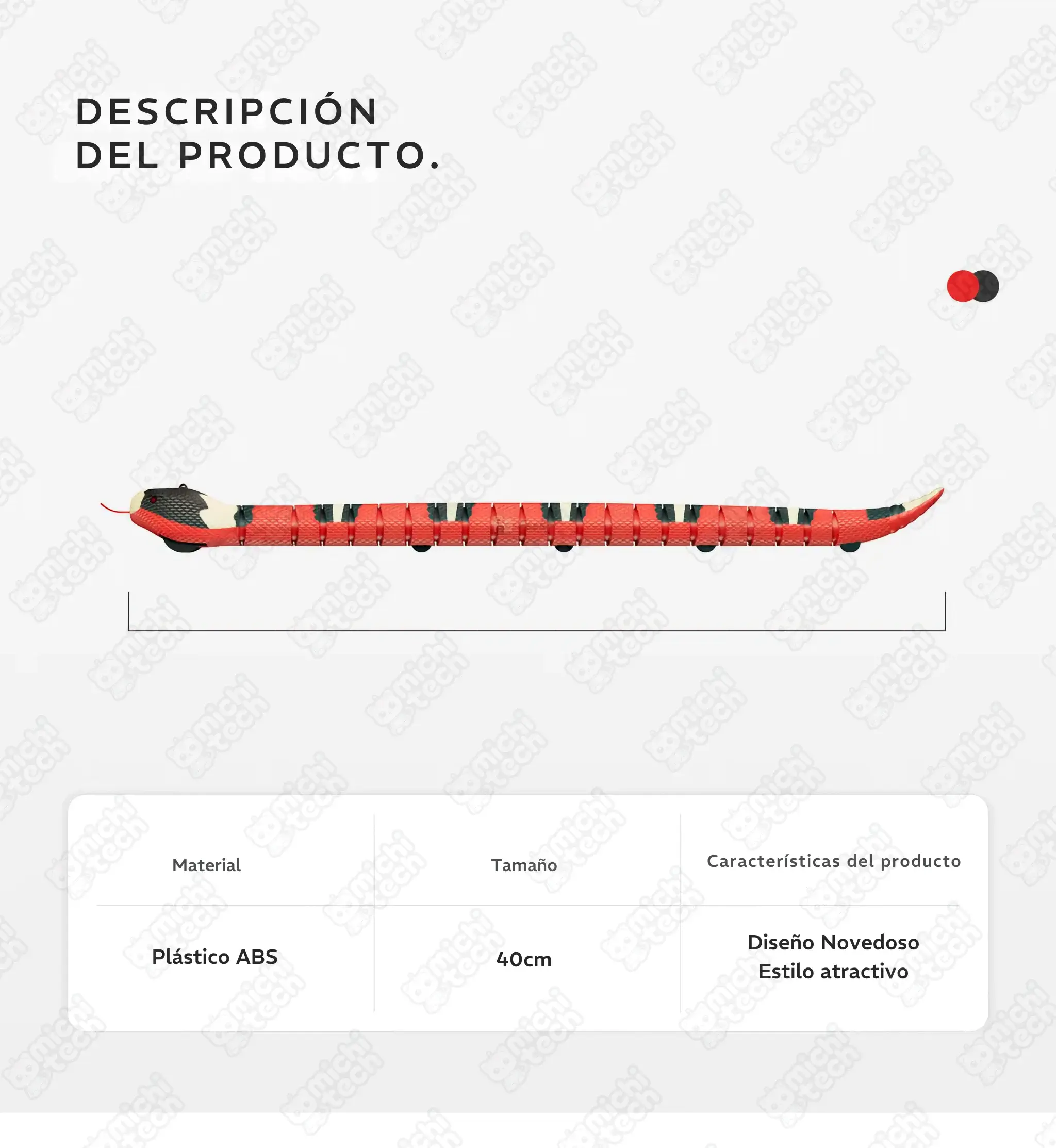 Juguete_Serpiente_Interactiva_MichiTech_Gatos.09 - 🐍 Juguete Serpiente Interactiva MichiTech para Gatos - Caza Activa