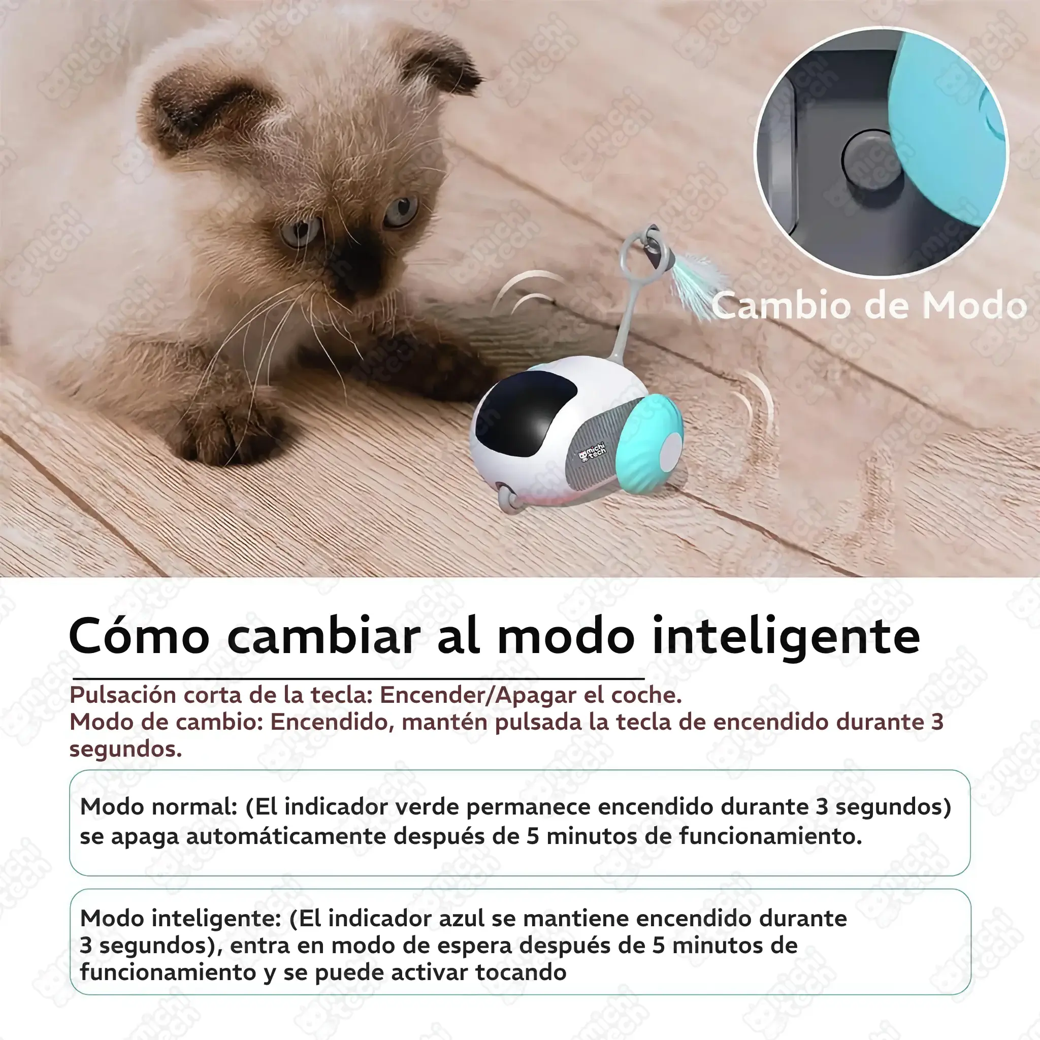 Juguete Teledirigido Interactivo MichiTech para Gatos Juguete_Teledirigido_Interactivo_MichiTech_Gatos.09 - 🚗 Juguete Teledirigido Interactivo MichiTech para Gatos - Recargable
