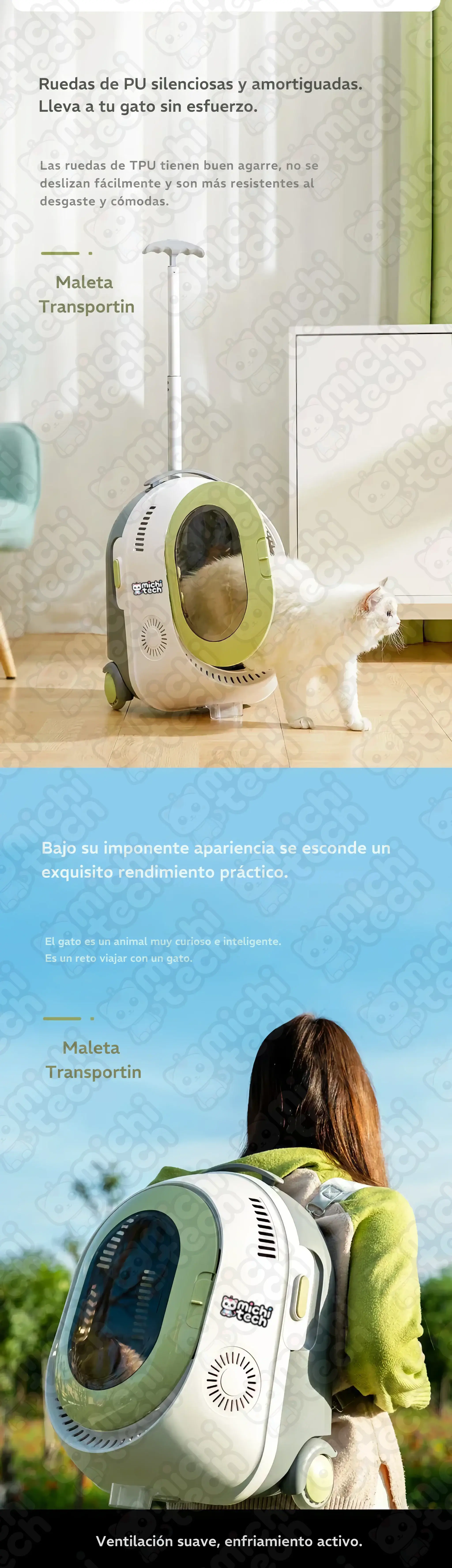 Maleta Transportin MichiTech para Gatos Maleta_Transportin_MichiTech_Gatos.03 - 🧳 Maleta Transportín MichiTech con Ruedas y Aire Fresco para Gatos