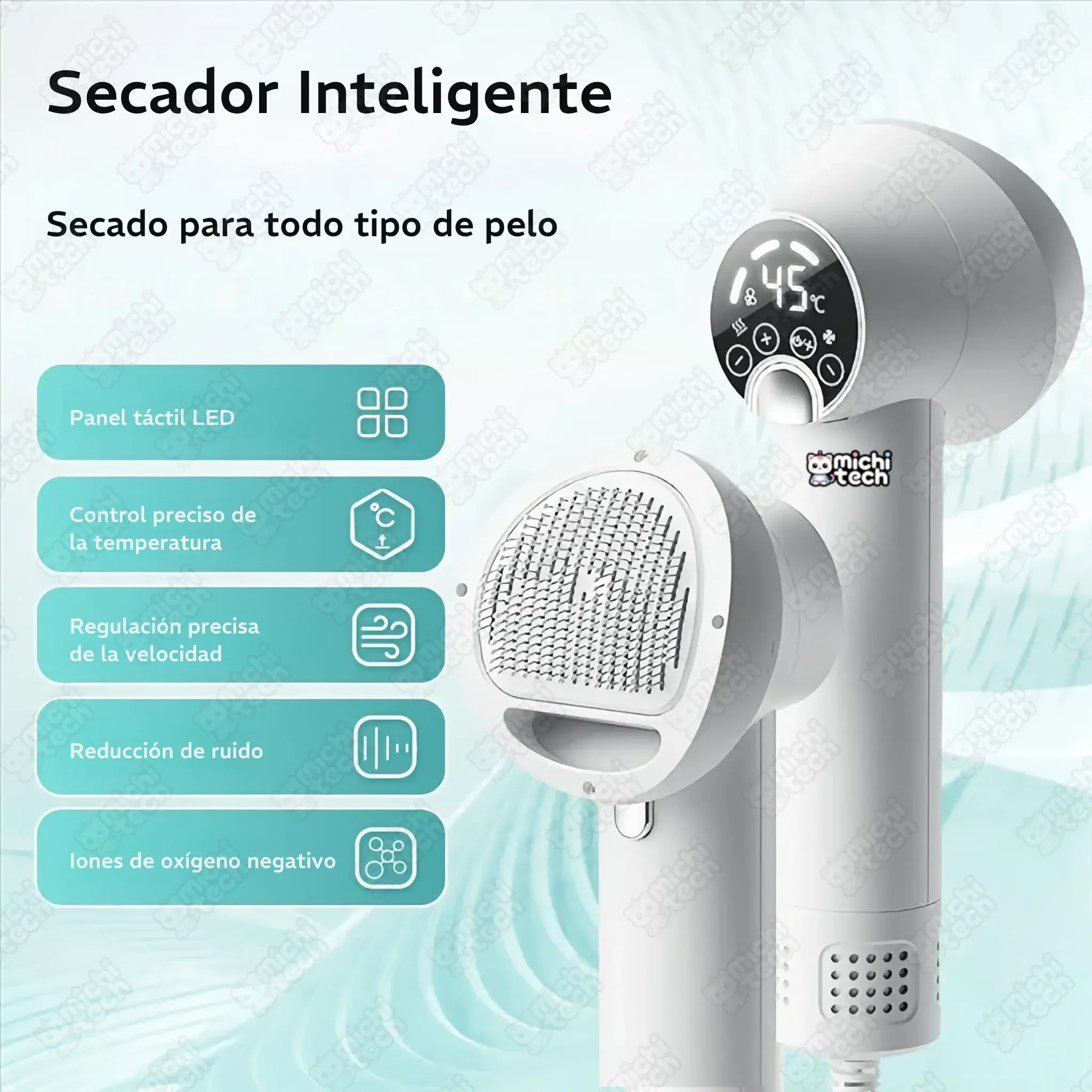 Secador_Inteligente_MichiTech_Gatos.04 - 🌬 Secador Inteligente MichiTech para Gatos - LED y Control de Temperatura