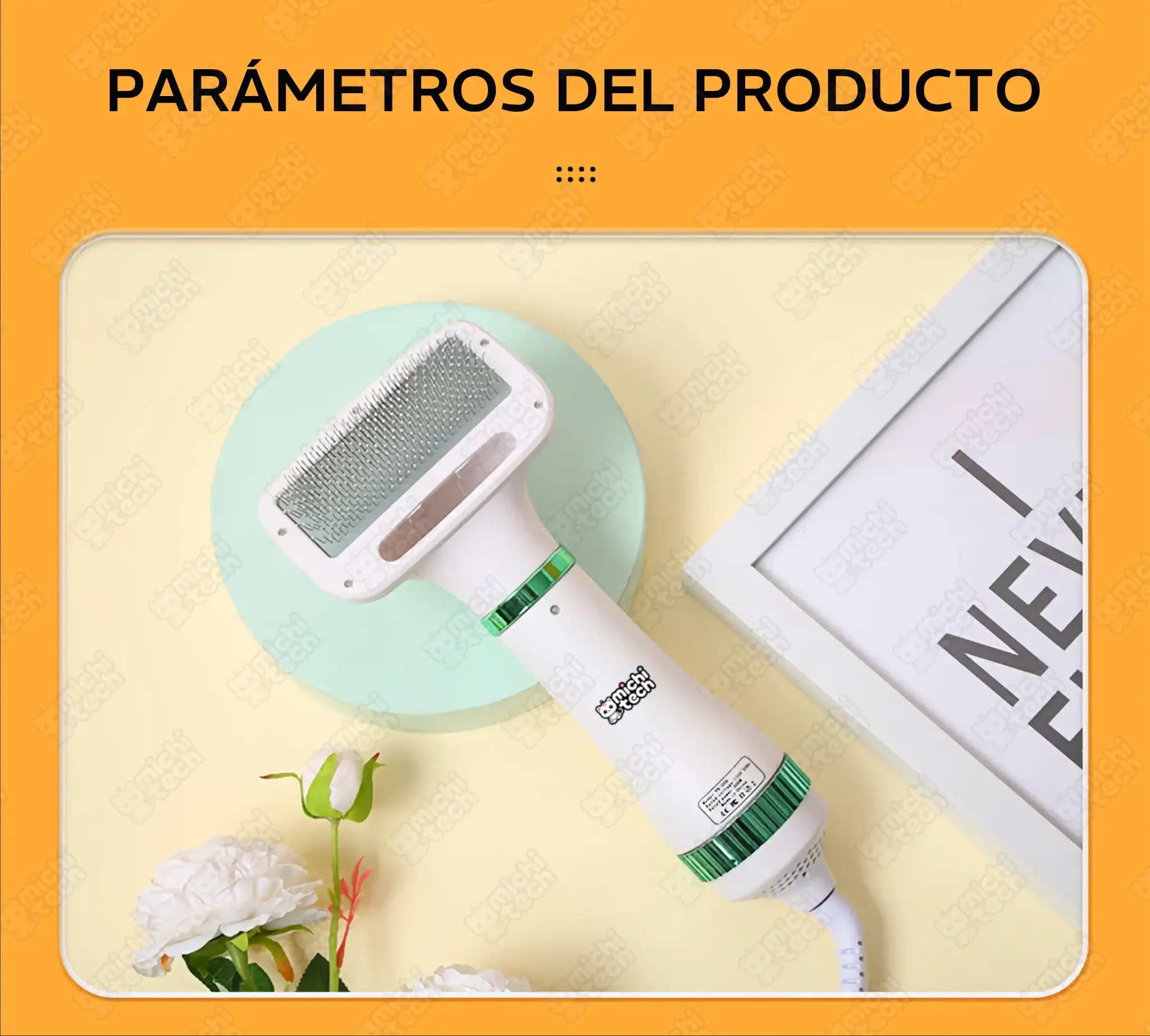 Secador_Peine_MichiTech_Gatos.06 - ✂️ Cortaúñas con Luz LED MichiTech para Gatos - Corte Preciso y Seguro