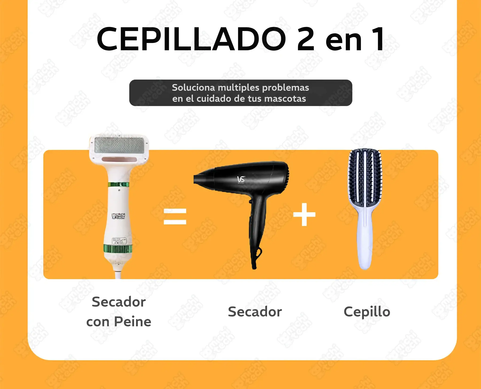 Secador_Peine_MichiTech_Gatos.08 - ✂️ Cortaúñas con Luz LED MichiTech para Gatos - Corte Preciso y Seguro