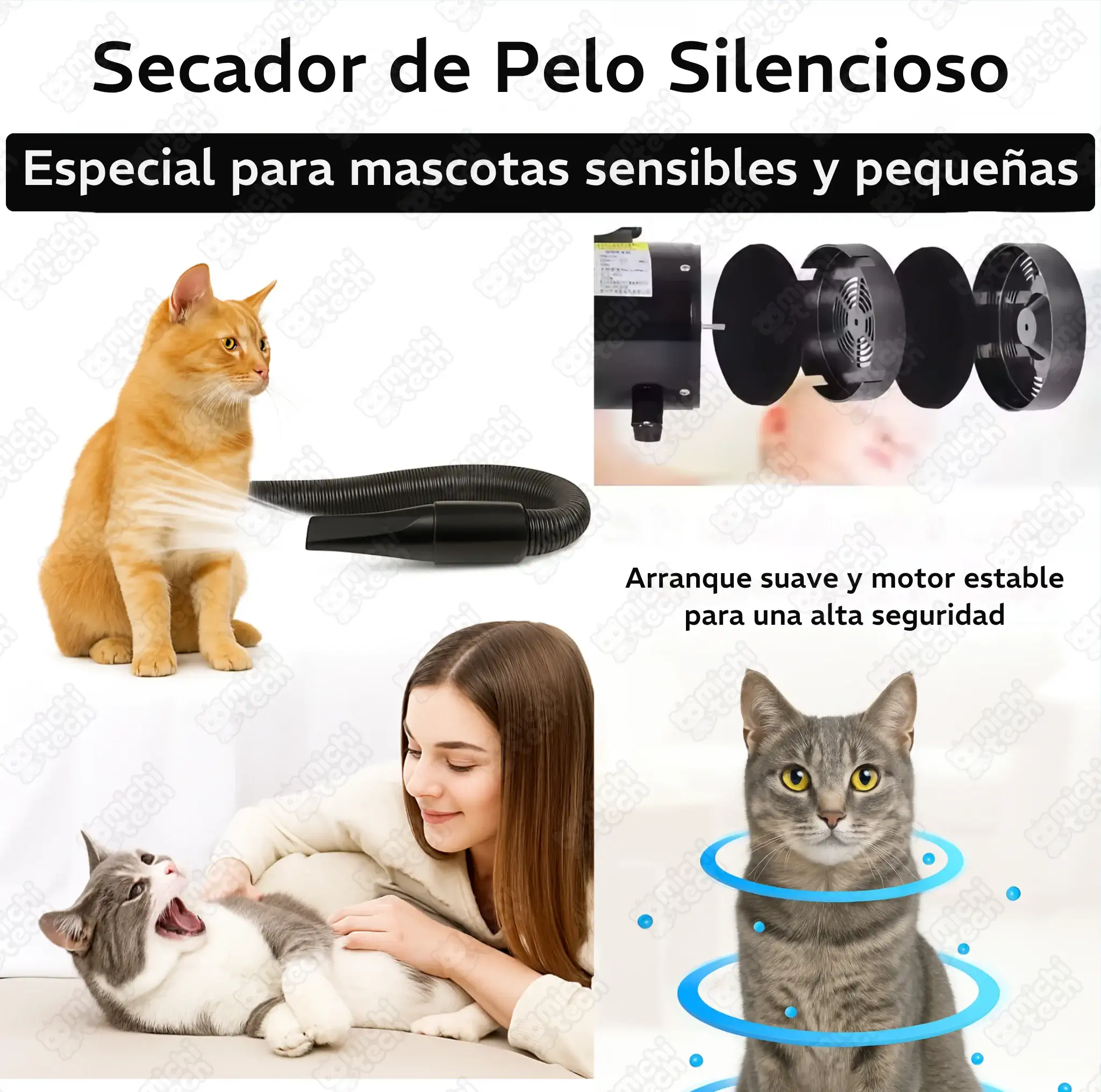 Secador_Profesional_MichiTech_Gatos.02 - 🌬 Secador Profesional MichiTech para Gatos - Potente y Silencioso