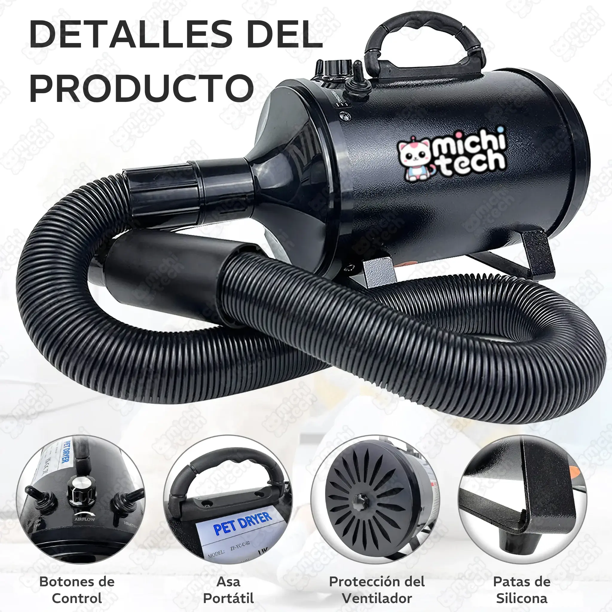 Secador_Profesional_MichiTech_Gatos.03 - 🌬 Secador Profesional MichiTech para Gatos - Potente y Silencioso